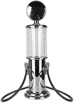 Ingerik Liquor Dispenser Double Guns Vintage Pump Liquor Dispenser Home Drink Beverage Machine Gift for Father Husband Boyfriend