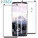 [2 Pack] Galaxy S9 Glass Screen Protector,9H Hardness Anti-Scratch Tempered Glass Screen Protector Film for Samsung Galaxy S9- Case Friendly- Anti-Bubble, Black