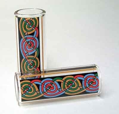 Hall Guitar Slide 8494 - Pyrex Glass Size 4 Regular - Donegal Celtic