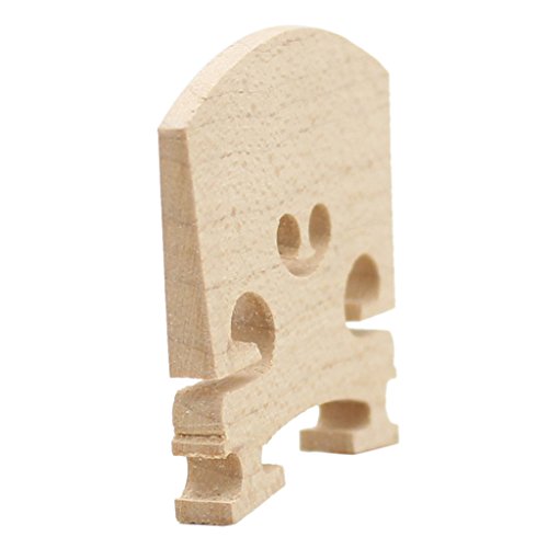 image for MonkeyJack Portable Replacement Maple Violin Bridge Musical Instrument