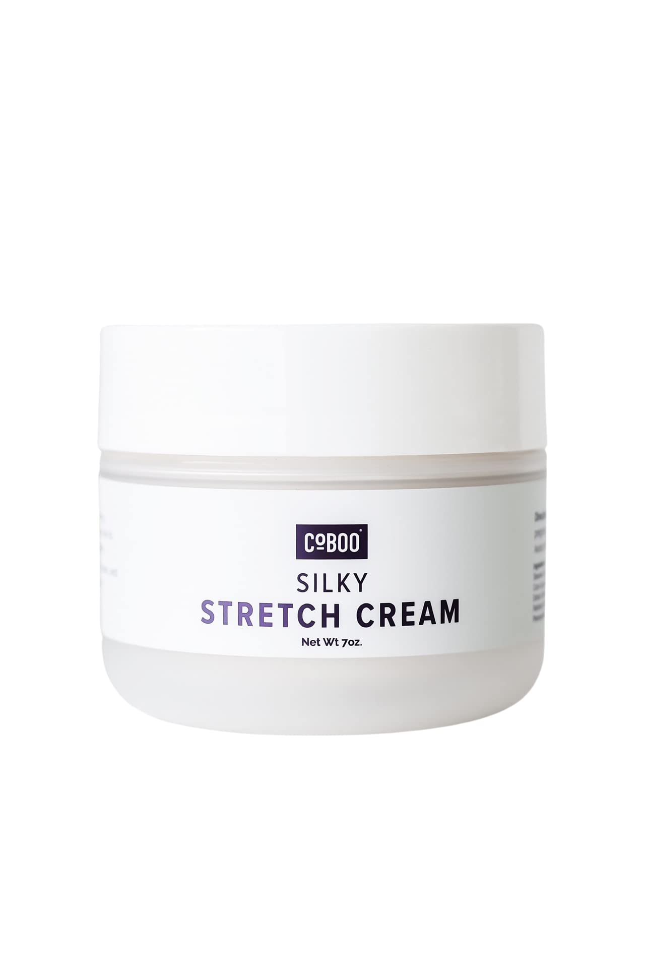 CoBoo Silky Stretch Cream | Maternity Stretch Mark Cream for Pregnancy | Paraben Free 7oz Formula to Reduce Stretch Marks & Improve Skin Elasticity | Refreshing Scent