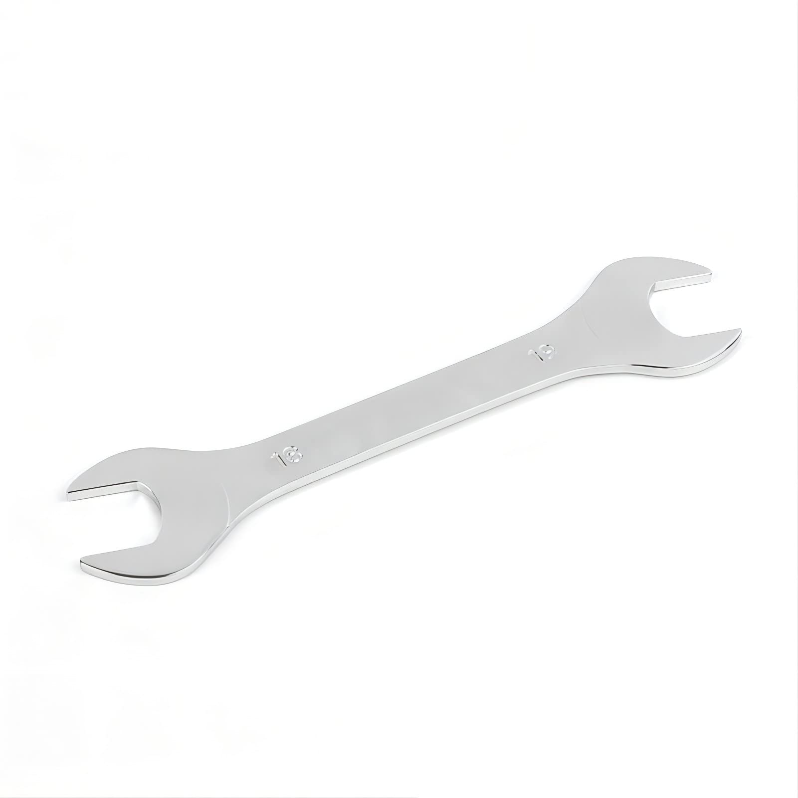 Aoktorkit Double Open End Spanner,Chrome Vanadium Steel 18 * 19MM Wrench Super-Thin Open Ended Wrench Flat Spanner for Narrow Space,DIY,Pipeline,Repair Bicycle Repair and Home Maintance
