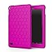 MoKo Case for Fire 2015 7 inch - [Honey Comb Series] Shock Proof Soft Silicone Back Cover [Kids Friendly] for Amazon Fire Tablet (7