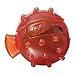 Nerf Dog 2.75in Puffer Fish - Orange, Dog Toy