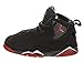Jordan True Flight BT Toddler's Shoes Black/Gym Red-Metallic Silver 343797-003 (4 M US)