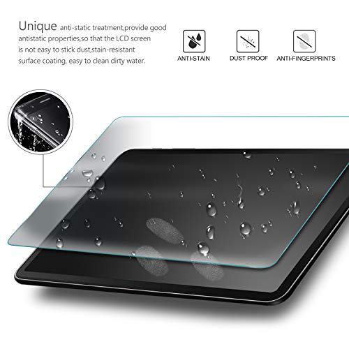 IVSO Screen Protector for Samsung Galaxy TAB S6/S5e,No-Bubble HD Clear Tempered Glass Screen Protector for Samsung Galaxy Tab S5e SM-T720 (Wi-Fi) SM-T725 (LTE) SM-T860 10.5 inches 2019 Release Tablet - Thumbnail 4