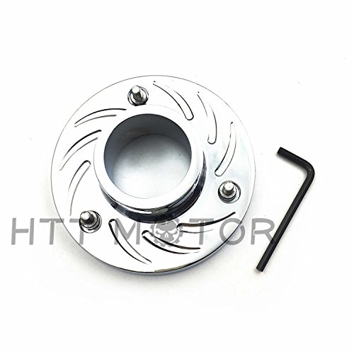 HTTMT- ATV Exhaust Tip Muffler Chrome For 2006 Honda Foreman Rubicon 500 FourTrax - Thumbnail 3