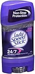 Lady Speed Stick 24/7 Antiperspirant Deodorant Gel Fresh Fusion 2.30 oz (Pack of 6)