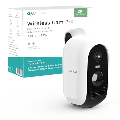 WUUK Outdoor Security Camera 2K