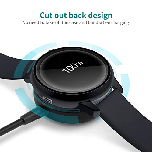 Vitty-Hard-PC-Case-with-Tempered-Glass-Screen-Protector-Compatible-with-Samsung-Galaxy-Active-2-44mm-Electroplated-Case-for-All-Around-Coverage-Protective-Bumpers-Cover-for-Galaxy-Watch-Active-2