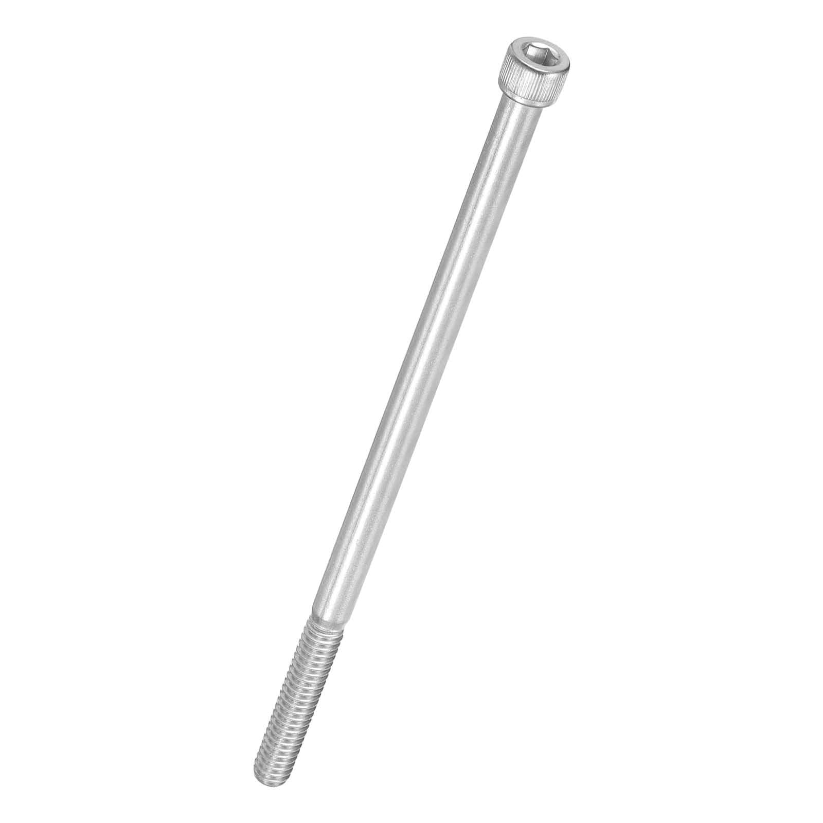 Kozelo 20pcs Socket Head Cap Screws - [1/4"-20 x 6"] UNC 304 Stainless Steel Allen Socket Drive for Electrical Motor 3D Printing Fan Engine Replacement Use, Silver — image 1