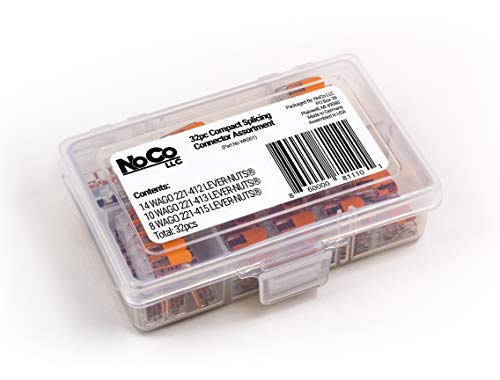 4 LEVER+NUTS+Splicing+Connector+Assortment+convenient