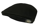 Adult Classic Knitted Ascot Ivy Golf Cap Black