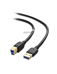 Cable Matters cable USB 3.0 tipo A a B de máxima velocidad, Negro