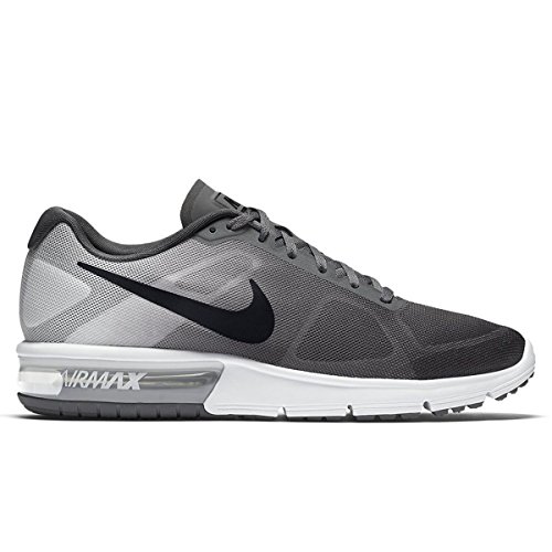 Nike Air Max Sequent Dark Grey/Pure Platinum/Metallic Platinum/Black Mens Running Shoes