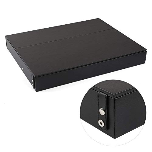 Youzpin Eyeglasses Storage Dust-Proof Display Box,Sunglasses Display Case Folding Lid Stand Holder Tray Case,Glasses Jewellery and Watches Storage Display Container~8 Grid - Thumbnail 3