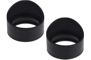 TEHAUX Microscope Eye Guards Cups 1.57 Inch Rubber Eyepiece Covers for Stereo and Wide Angle Microscopes Protective Shield wi