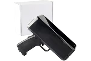 XUSIJAKQ1 Money An Automatic Cash-Firing Toy Fun Prop Gun Real Or Fake And And Carry, Perfect Weddings, Club Events, Black