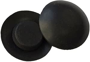 thumbnail image 2 of 3/4\" Rubber Hole Plugs With Compression Stem - Black Rubber Plugs For... 2 of 10