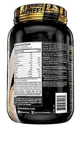 MuscleTech NitroTech Whey Gold Vanilla - Image 2