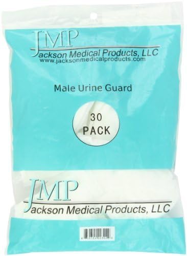 JMP Male Urine Guard - Small, Discreet Male Incontinence Caps - 30 Pack by Akcson Medical Products