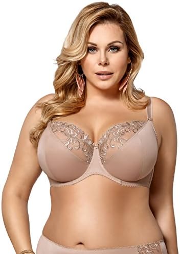 K378 Women's Victoria White Non-Padded Underwired Full Cup Bra