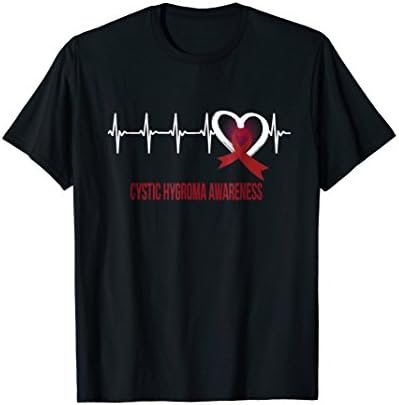 MY HEARTBEAT MY CYSTIC HYGROMA AWARENESS T SHIRT