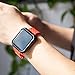 Case Compatible for Apple Watch 44mm Series 4, Seiaol Watch Case Protector Compatible iWatch Series 4 Scratch Resistant Shockproof TPU+PC Protective Bumper Cover for Apple Watch (Black)