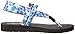 Skechers Cali Women's Meditation Slingback Yoga Flip-Flop,Blue Tie Dye,5 M US