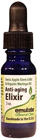 Moringa Anti-aging Elixir with Swiss Apple Stem Cells emulate Natural Care .5 o