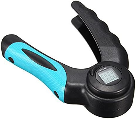 Digital Hand Grip With LCD Count Timing Calories,Strengthener Workout, Hand Exerciser, Strength Trainer,Non-Slip Gripper, Great For Athletes Pianist