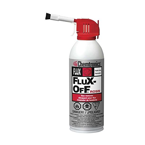 Flux-Off Rosin Flux Remover with BrushClean System, 10oz Aerosol ...