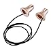 Mack’s Acoustic Foam Earplugs, 1 Pair Corded with Travel Case – Soft, Comfortable Ear Plugs for Concerts, Jam Sessions, Nightclubs and Loud Events