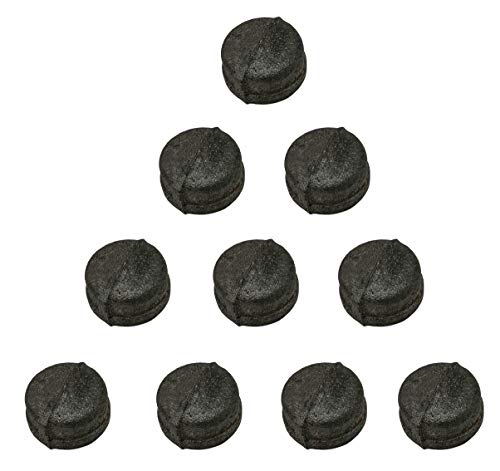 Black Malleable Iron Cast Pipe Fitting Cap, 10 Pack Black Pipe Caps for Steampunk Vintage Shelf Bracket DIY Plumbing Pipe Decor Furniture (1 Inch)