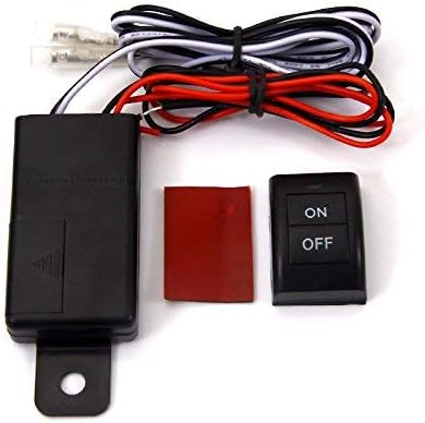Amazon 汎用 ワイヤレス スイッチキット Diy デイライトled製品 各種電装品をワイヤレスでon Off切替 面倒な配線引き込み作業を一切カット Dc12v ライト用リレーハーネス 車 バイク