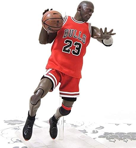 Amazon Co Jp Nba シカゴ ブルズ マイケル ジョーダンアクションfigursグッズビニール図22センチメートル ホーム キッチン