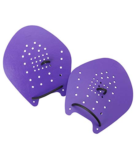 Strokemakers Swimming Hand Paddles (Purple, Extra Large 4) - Thumbnail 3