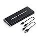 NVMe Enclosure PCIe M.2 2280 SSD Box,Type-C USB 3.1 NVME Solid State Hard Disk Case,HDD Enclosure 10 Gbps Gen 2 USB 3.1 to M.2 Adapter with Case and USB C Cable M.2 PCIe SSD to Type C Enclosure