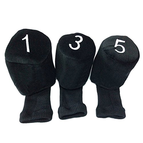 Yuehua Golf Head Club Covers 1 3 5 Wood Protector - Thumbnail 7