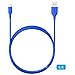 Anker Powerline 6ft Lightning Cable, MFi Certified USB Charge/Sync Cord for iPhone Xs/XS Max/XR/X / 8/8 Plus / 7/7 Plus / 6/6 Plus / 5s / iPad, and More (Blue)