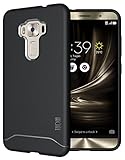 TUDIA ZenFone 3 ZE552KL (5.5 inch) Case, Full-Matte Lightweight [ARCH] TPU Bumper Shock Absorption Case for ASUS ZenFone 3 ZE552KL (5.5 inch) Case (Black)