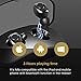 Wireless Earbuds, 3D Stereo Sound Wireless Headphones Wireless Sport Earbud with Breathing Mini in-Ear Sports Earphones Noise Cancelling Headsets, Bluetooth Earbuds