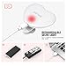 Selfie Light, JANCHUN Ring Light for iPhone Selfie with 3 Levels of Brightness for Photo Lighting – White