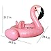 Pfloat Flamingo Baby Float,Inflatable Baby Swimming Float For Age 6 -36 Months With 3 Bath Toys&Carry Bag