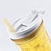 Cupture Crystal Click & Seal Shake Tumbler Cup for Hot or Cold Drinks - 22 oz (Yellow Topaz)