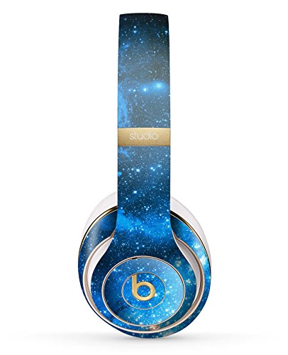 Blue Hue Nebula DesignSkinz Full-Body Skin Kit for the Beats by Dre Studio Remastered Wireless Headphones / Ultra-Thin / Matte Finished / Protective Skin Wrap