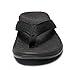 SOARFREE Plantar Fasciitis Feet Sandal with Arch Support – Best Orthotic flip Flops for Flat Feet，Heel Pain- for Women (9 M US, Black)thumb 3