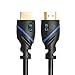 20 FT (6 M) High Speed HDMI Cable Male to Male with Ethernet Black (20 Feet/6 Meters) Supports 4K 30Hz, 3D, 1080p and Audio Return CNE514239 (3 Pack)