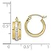 10k Yellow Gold Small Hoop Earrings Ear Hoops Set Fine Jewelry Gifts For Women For Her