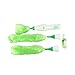 Gotd Multifunctional Electric Green Feather Dusters Dust Cleaning Brush for Blinds (Green)